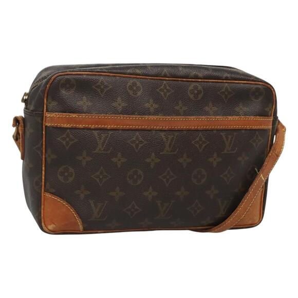 LOUIS VUITTON Monogram Trocadero 30 Shoulder Bag M51272 - Picture 1 of 16